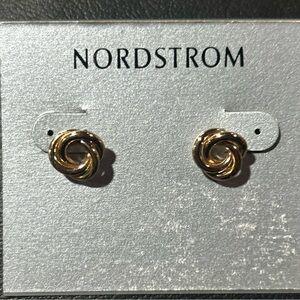 Nordstrom Gold Knot Stud Earrings – Classic, Elegant, Dainty Jewelry for Women